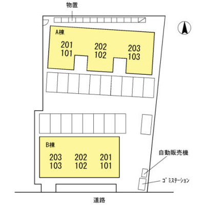 【駐車場】 | ベルジュール　A棟