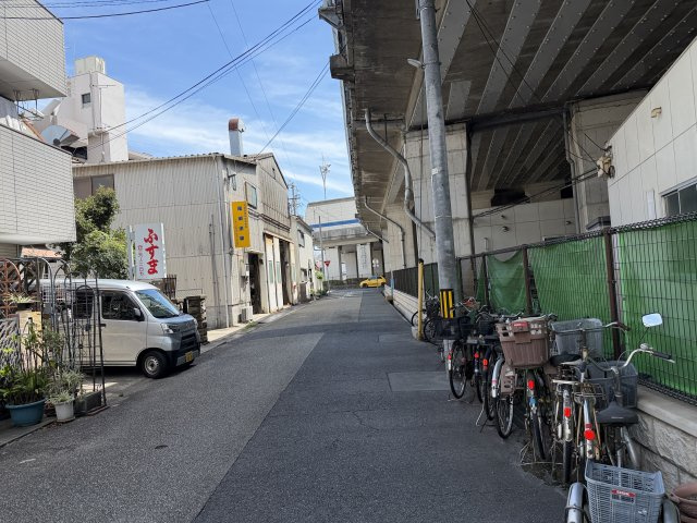 【ヴィレッタの杜】上甲子園五丁目Ａ　建築条件付き土地の前面道路含む現地写真|前面道路含む現地写真です