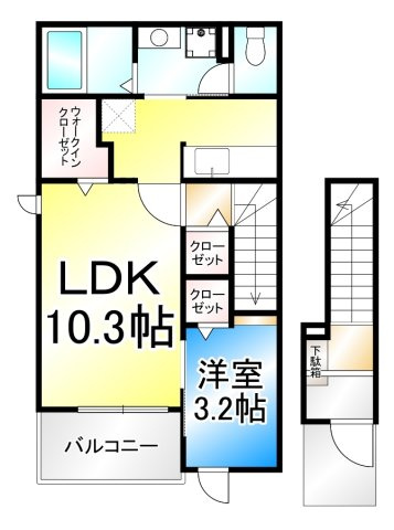 ル・フランⅠの間取り