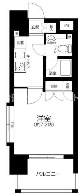 クレイシア新大塚【おとり物件なし】#学生・社会人にオススメ！初期費用分割払いOK！の間取り