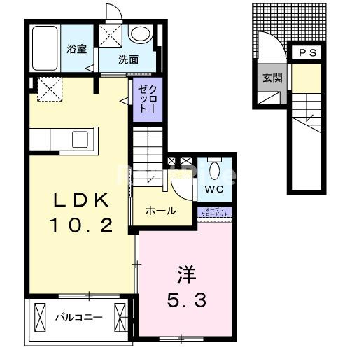 コンセルヴェ　常願の間取り|間取図