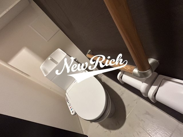 前橋市上新田町のアパートのトイレ