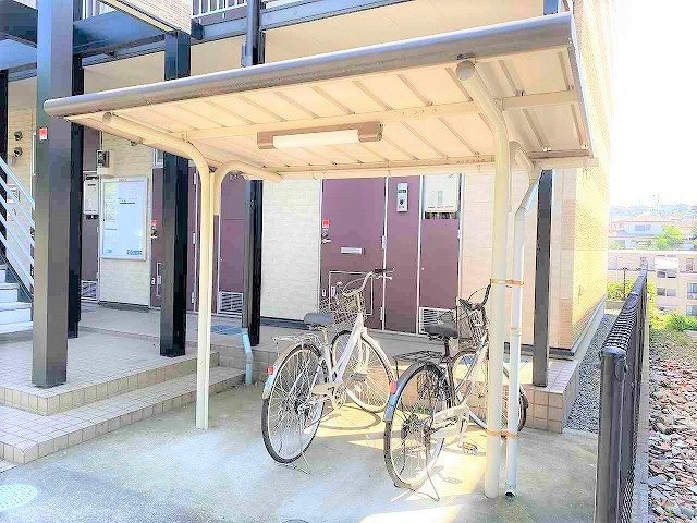 レオパレスさくらハイツのその他|駐輪場です。