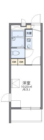 レオパレス横濱ヴィラの間取り