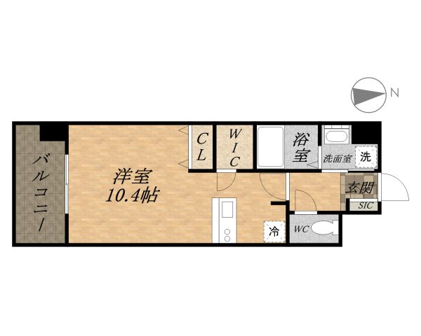 ONLYONE宝塚駅前の間取り