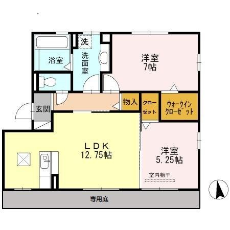 フォレスタAの間取り