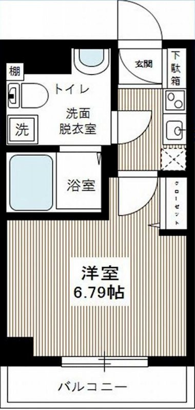 HY's YOKOHAMA LIGAREの間取り