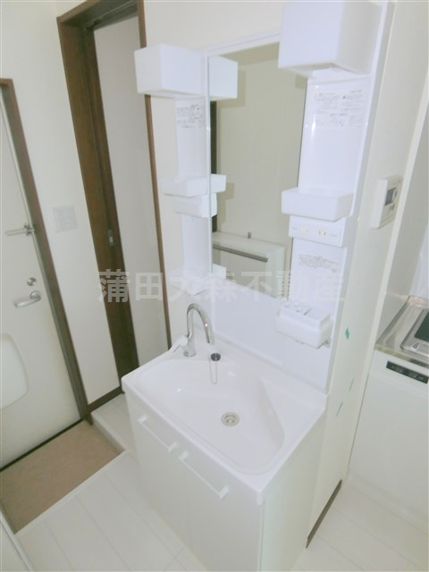 チェスナッツ蒲田の洗面所|独立洗面台