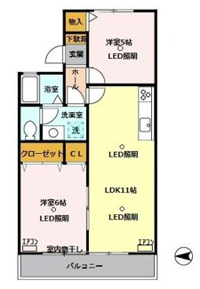 【間取り】 | セジュールソフィア　Ⅲ