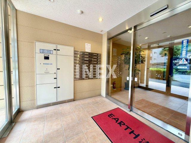 横浜市西区浅間町２丁目の賃貸マンションのロビー