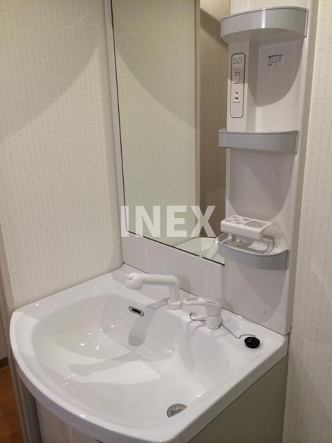 横浜市西区浅間町２丁目の賃貸マンションの独立洗面台