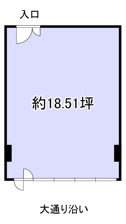 グレーシィ天神橋ビル2号館の間取り