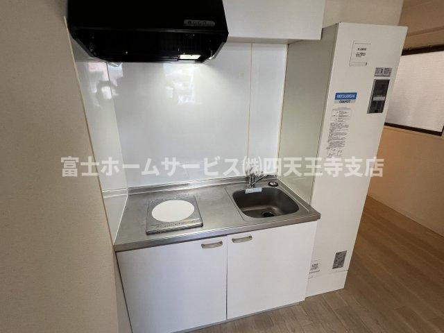大阪市天王寺区四天王寺１丁目の店舗事務所のキッチン