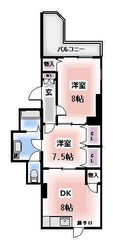 石井ダイアパレス中落合の外観