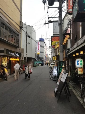 大正橋第一ビルの外観パース|前面道路