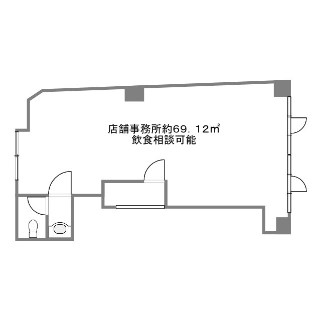 第26東豊中・村橋ビルの間取り|図面は略図に付き現況優先