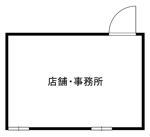 大阪市中央区博労町１丁目の店舗事務所