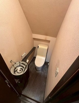 大阪市天王寺区石ケ辻町の店舗事務所のトイレ
