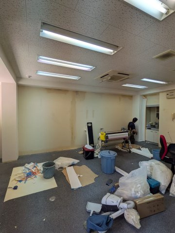 大阪市中央区大手通１丁目の事務所の内装