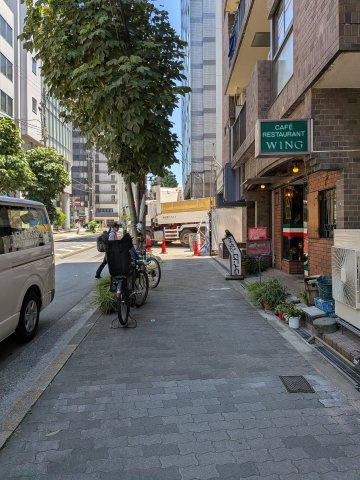 大阪市中央区大手通１丁目の事務所の周辺