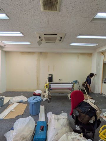 大阪市中央区大手通１丁目の事務所の内装