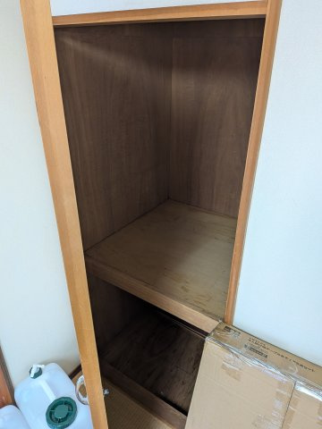 ベイビーフェイスビルの収納