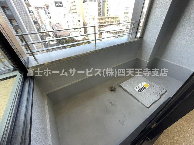 TPGビル谷町のバルコニー