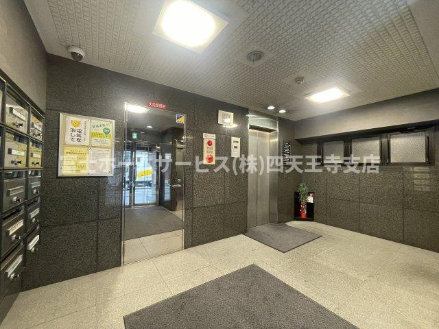 TPGビル谷町のエントランス
