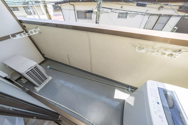 AP514 角田マンション 202のバルコニー|



