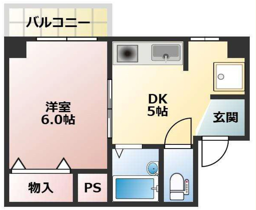  サンサーラビル南森町の間取り