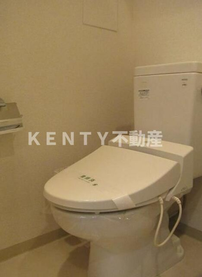 【トイレ】 | Ｐｒｅｍｉｕｍ　Ｃｕｂｅ大岡山 | 清潔感のあるトイレです