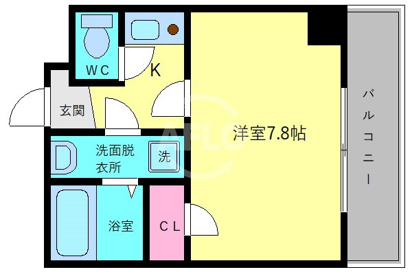プロシード東小橋の間取り|プロシード東小橋　間取り