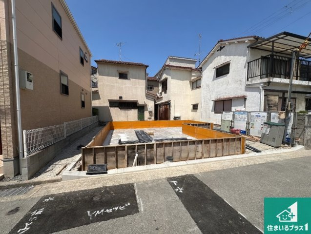 明石市西明石町　第4期　新築一戸建ての外観|現在の進捗状況です！順調に作業進行中、完成が待ち遠しいです！詳細の間取り等、お気軽にお問い合わせください！