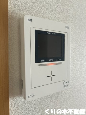 【セキュリティ】 | グレイスＫ　Ｄ | モニター付きインターホンです