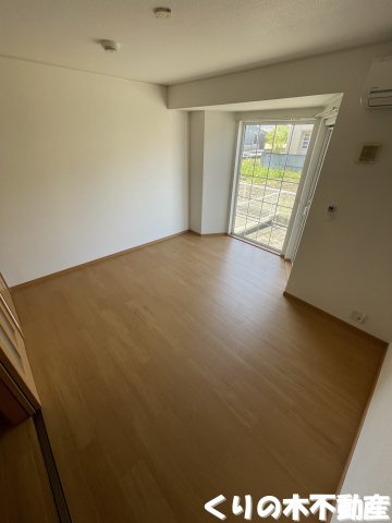 【居間・リビング】 | グレイスＫ　Ｄ | 反転タイプのお部屋です（現況を優先します）