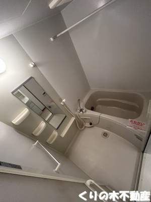 【浴室】 | グレイスＫ　Ｄ | 落ち着いた空間のお風呂です