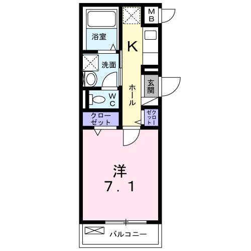 メゾン・ボヌールの間取り