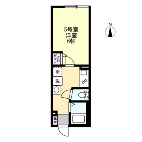 アース長津田の間取り