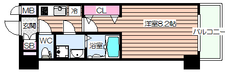 【間取り】 | セオリー梅田ドムス