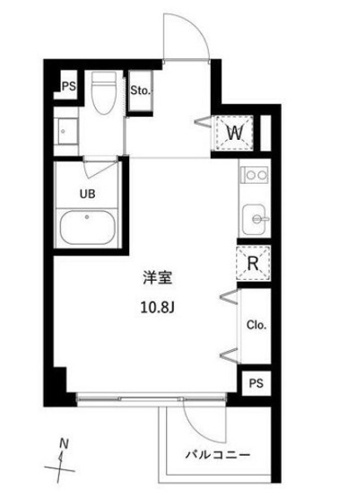 【間取り】 | ＪＭＦレジデンス世田谷三宿