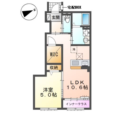 【間取り】 | 加古川市尾上町池田　アパート新築