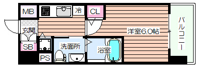 【間取り】 | エスリード新大阪NORTH