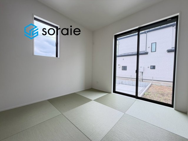 飯能市青木5期　全9棟　新築戸建　グラファーレの和室|8/4　撮影