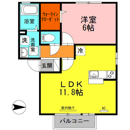 ルピナB の間取り