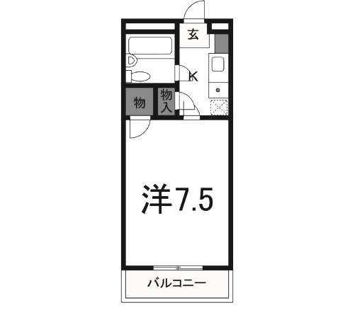 エスチュアリー64の間取り