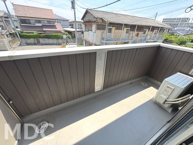 ミルキー住吉のバルコニー