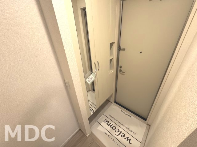 ミルキー住吉の玄関