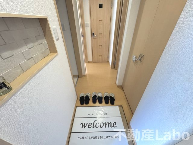 リヴェール　D棟の玄関