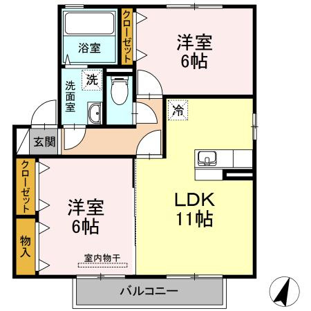 【間取り】 | シーゲルＳｕｇｕ　Ａ棟