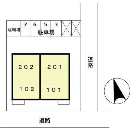 カーサ・マヤの区画図